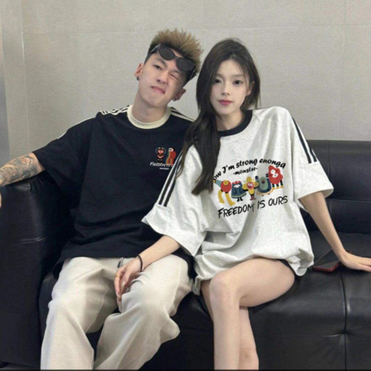roora 特別デザイン カップルTシャツセット