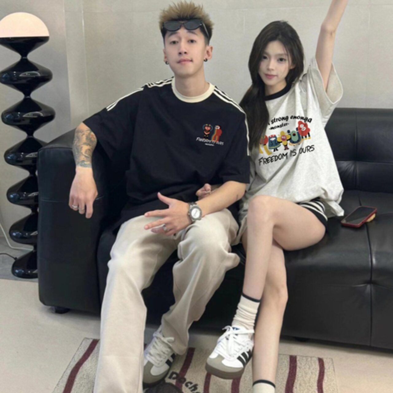 roora 特別デザイン カップルTシャツセット