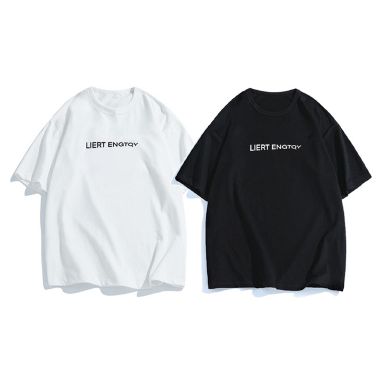 特別デザイン ネット映え カップルコットンTシャツ（半袖）