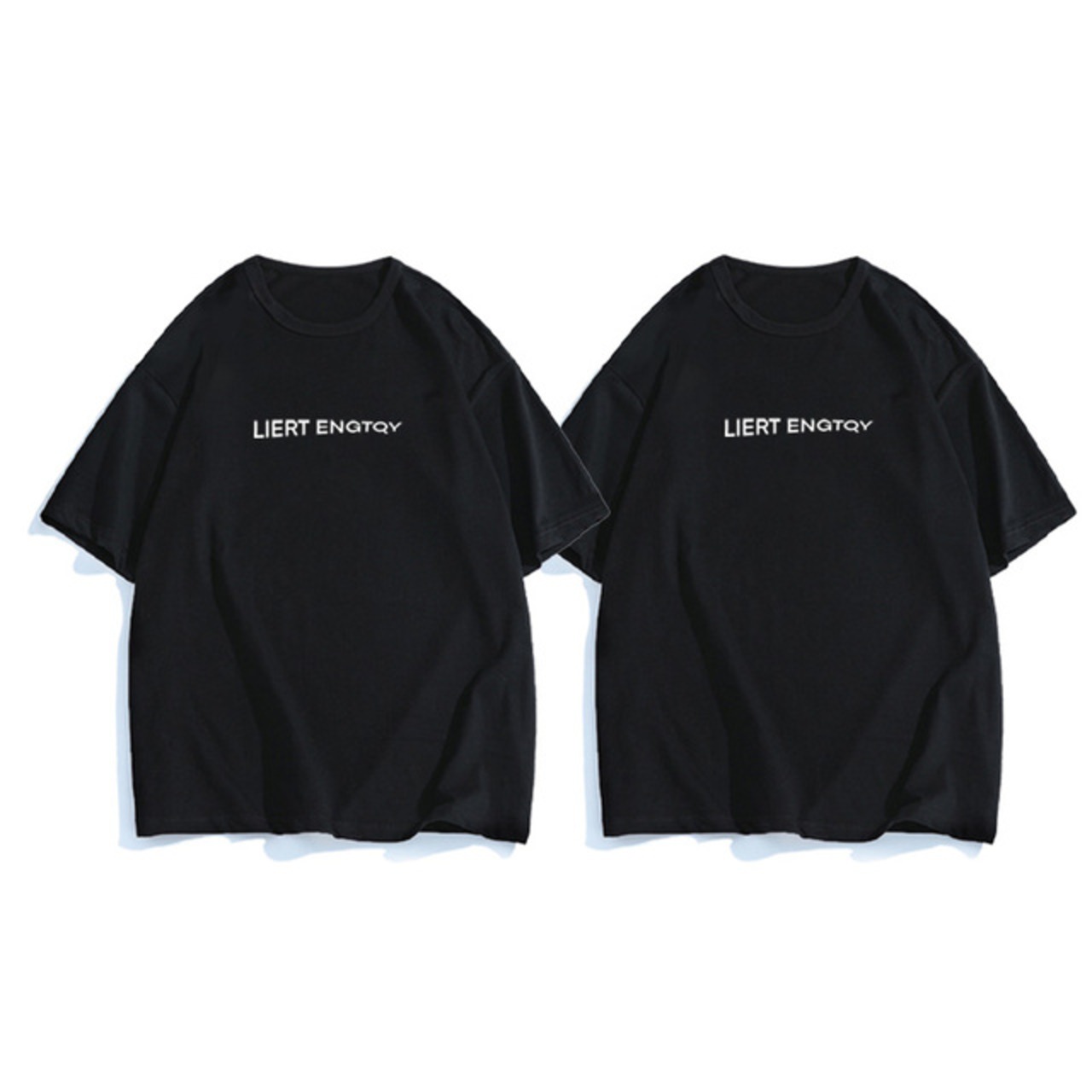 特別デザイン ネット映え カップルコットンTシャツ（半袖）