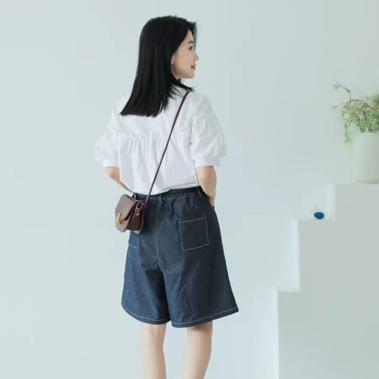 親子ペアルック やわらか純綿 ナチュラル 母娘セットアップ
