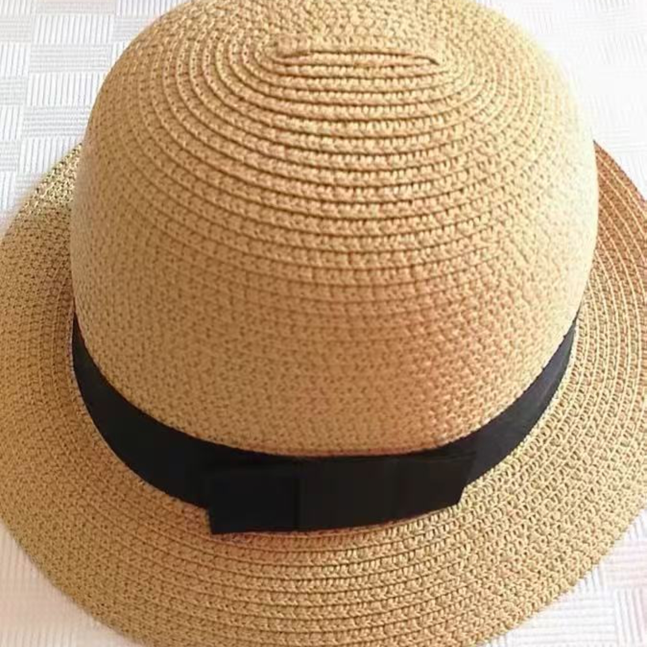 親子ペアルック 夏の思い出 麦わら帽子 母娘帽子