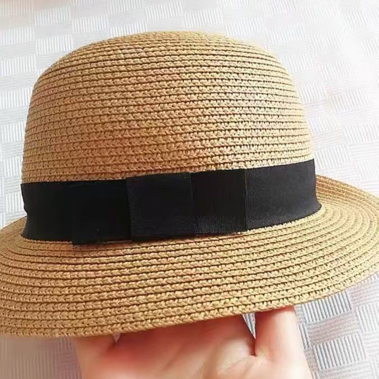 親子ペアルック 夏の思い出 麦わら帽子 母娘帽子