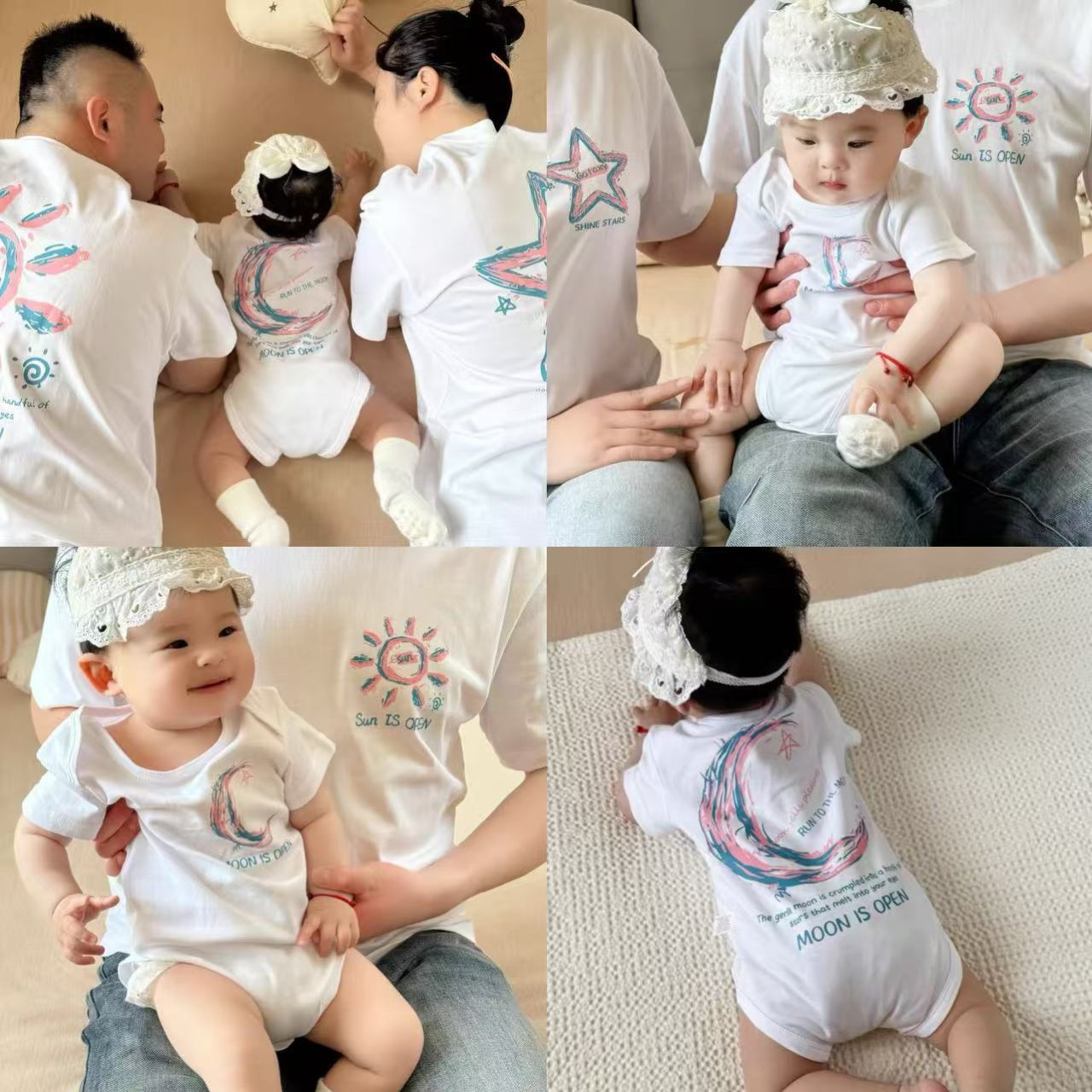 親子ペアルック ソラノカケラTシャツ