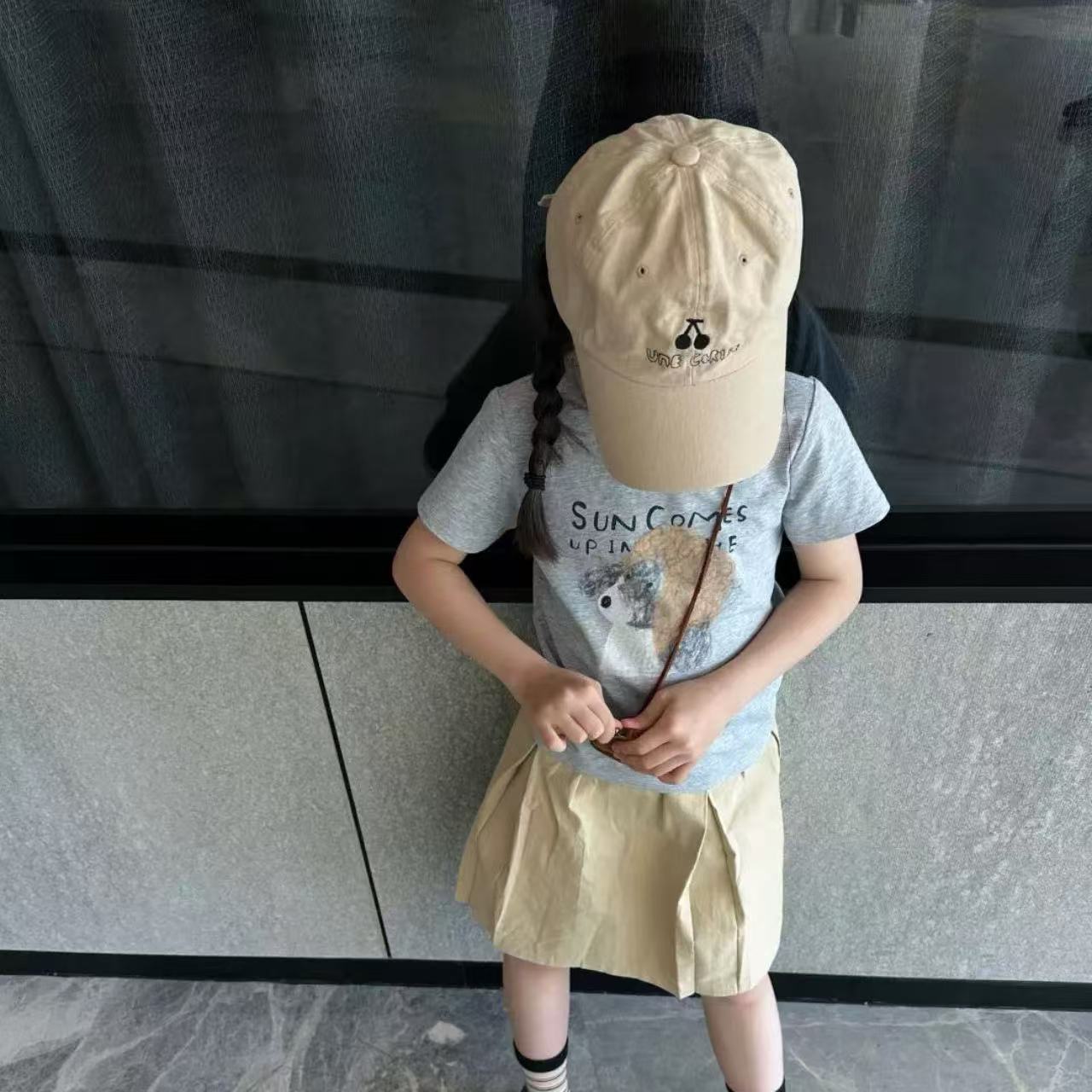 親子ペアルック パーマネントドッグTシャツ