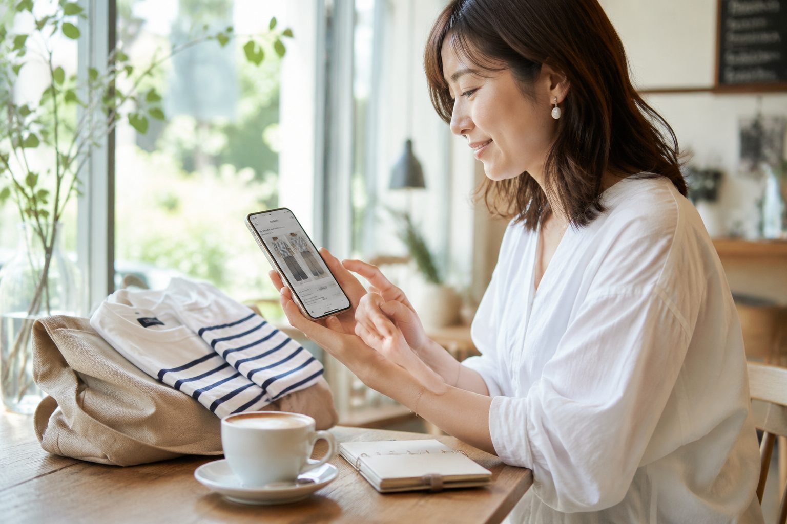通販で夏の親子コーデを選ぶ｜スマホでチェック