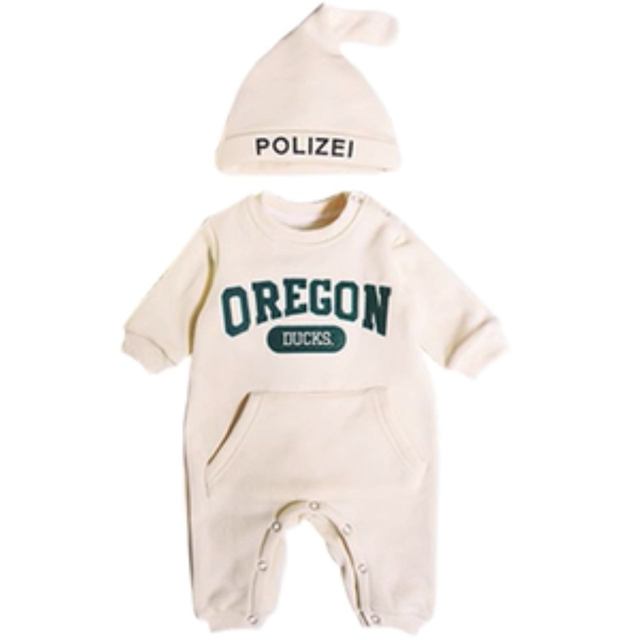 親子ペアルック OREGONロゴ入りパーカー 家族お揃いスウェット