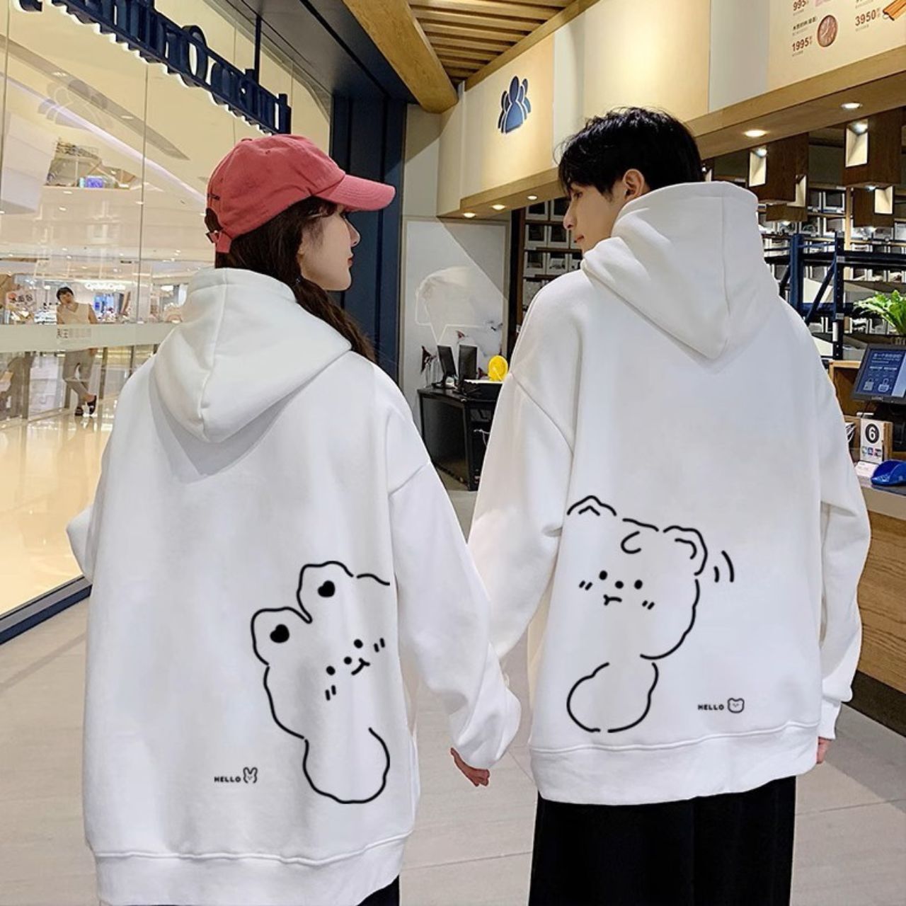 カップルペアルック もふもふベアパーカー 【2点セット】 ユニセックス
