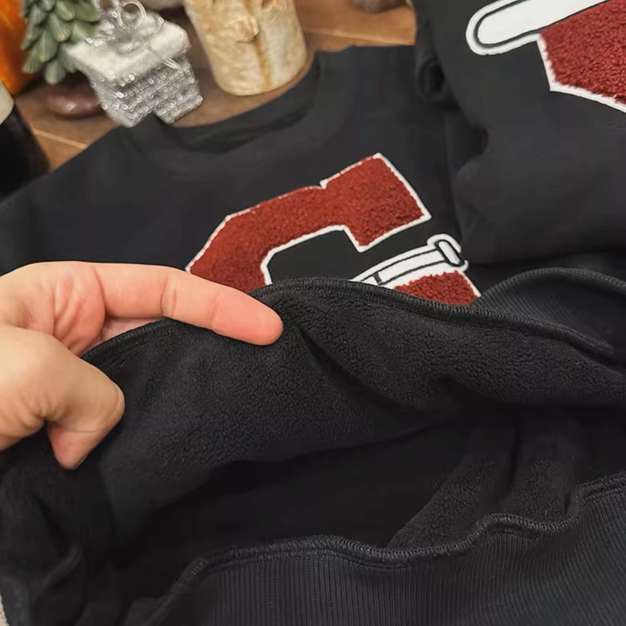 親子ペアルック ビッグCロゴ トレーナー