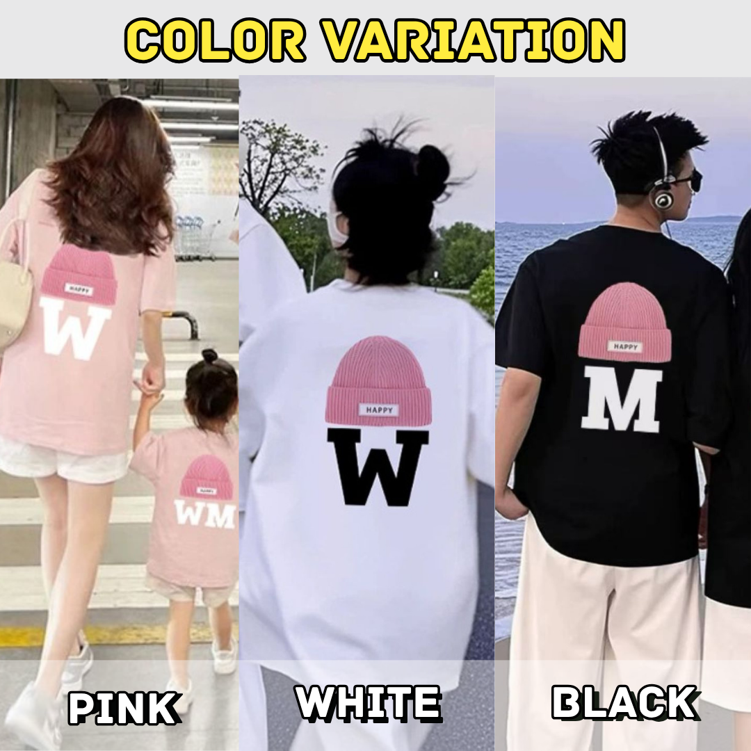 親子ペアルック MWニット帽Tシャツ