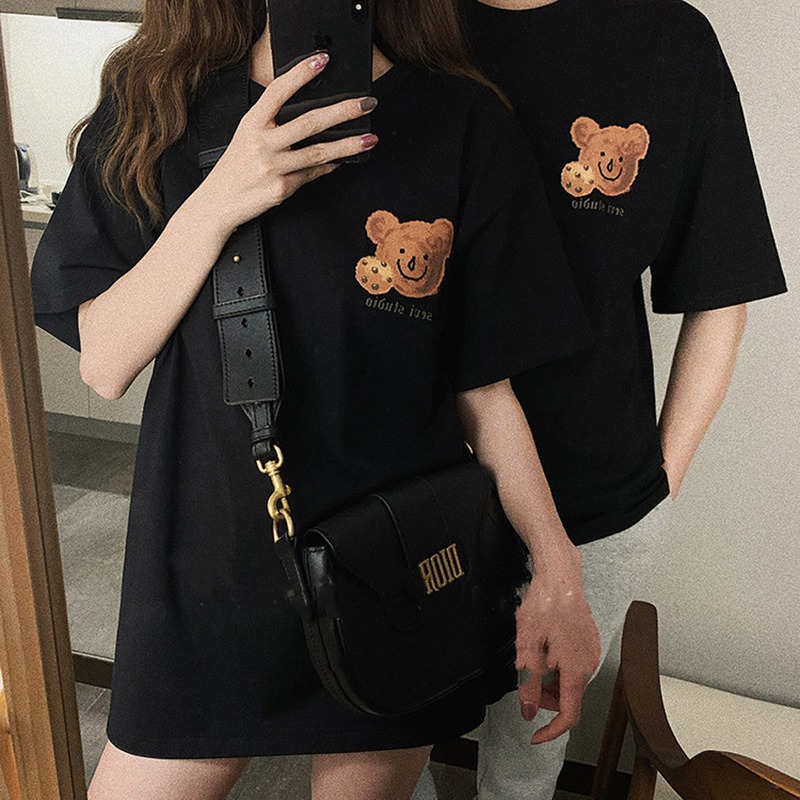 ブラック クッキーベアTシャツ