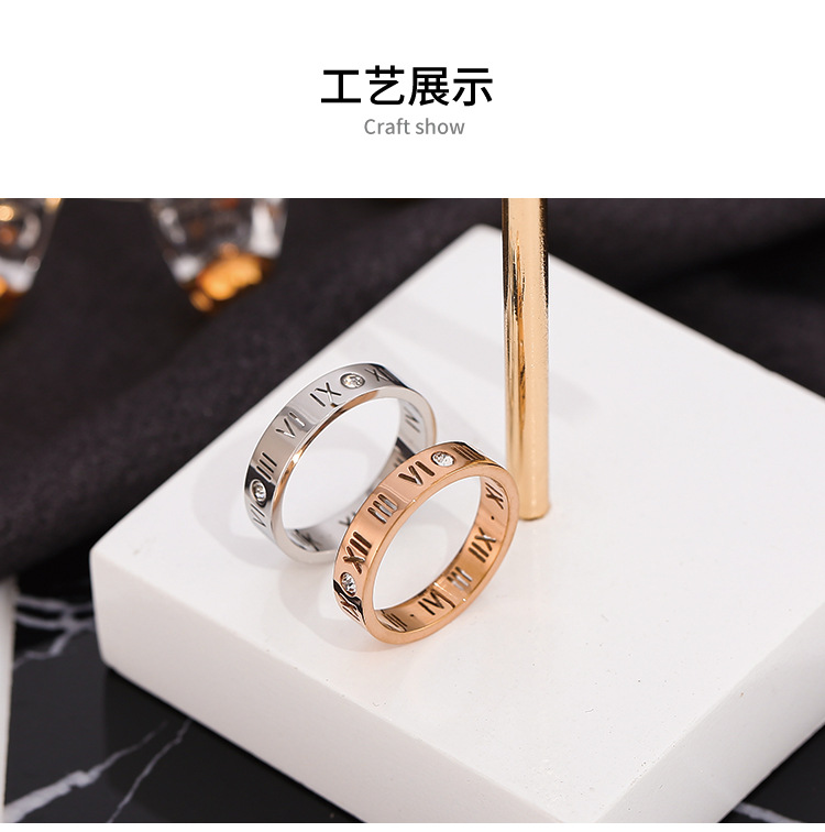 ペアアクセサリー ローマ数字 クロックデザイン ペアリング
