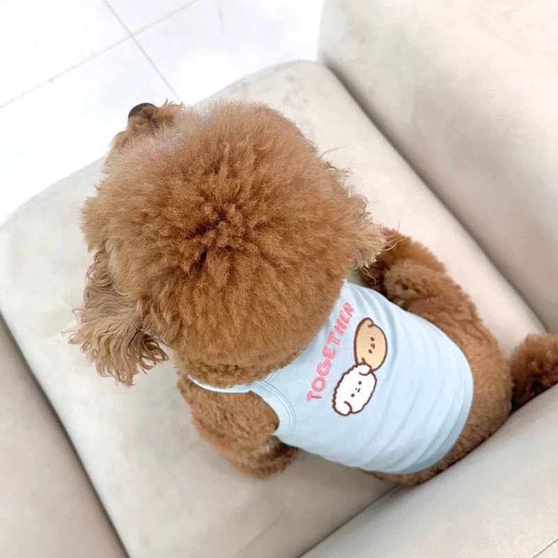 ペットペアルック 「TOGETHER」プリント Tシャツ