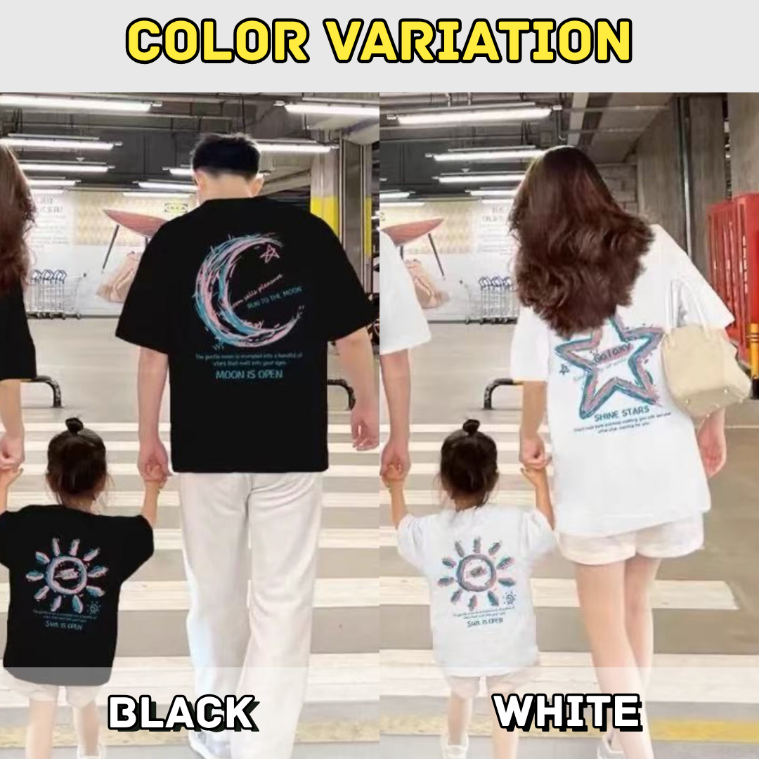 親子ペアルック ソラノカケラTシャツ