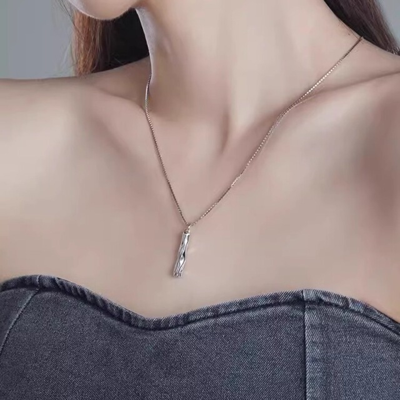 ペアアクセサリー アーバンシルバー ネックレス