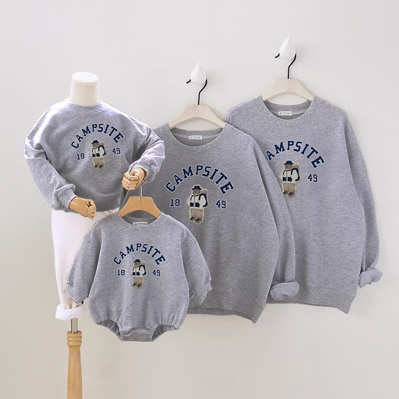 親子ペアルック キャンプベア グレートレーナー