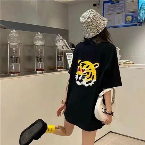 親子ペアルック タイガースマイルTシャツ