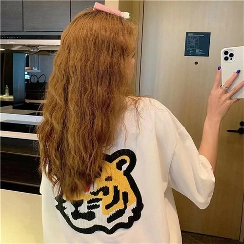 親子ペアルック タイガースマイルTシャツ