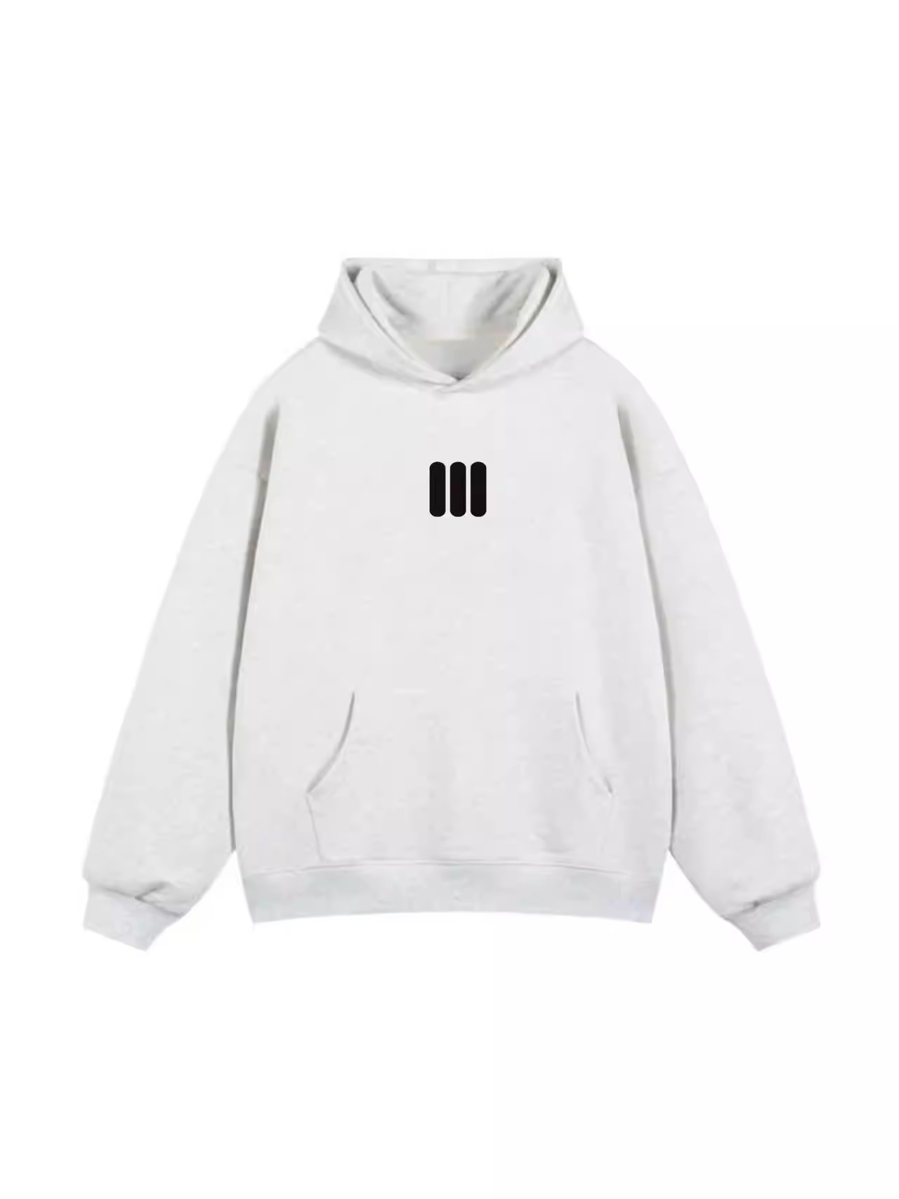 カップルペアルック ミニマルライン ロゴフーディパーカー ユニセックス