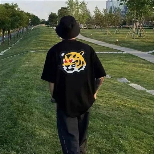 親子ペアルック タイガースマイルTシャツ