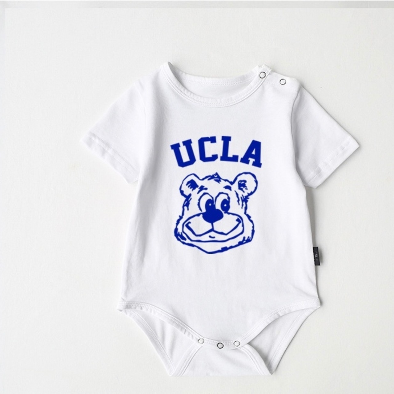 親子ペアルック アメカジ風 UCLAベア Tシャツ・ロンパース