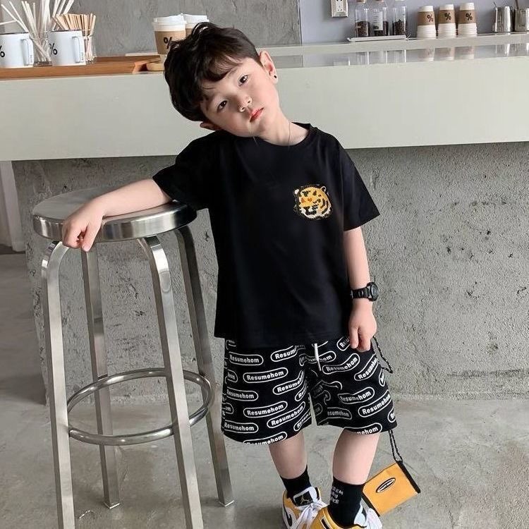 親子ペアルック タイガースマイルTシャツ