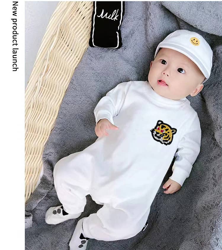 親子ペアルック タイガースマイル トレーナー・ロンパース