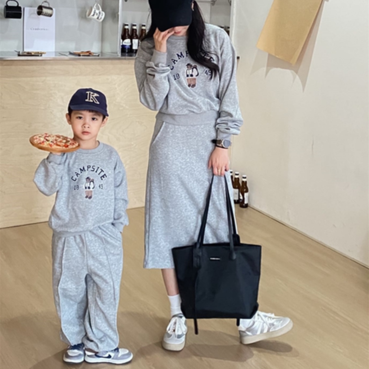 親子ペアルック キャンプベア グレートレーナー