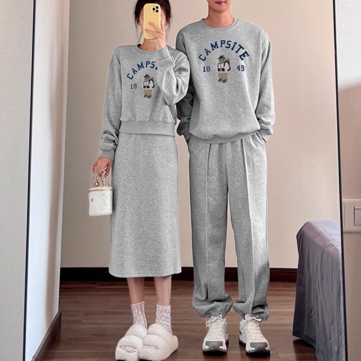 親子ペアルック キャンプベア グレートレーナー