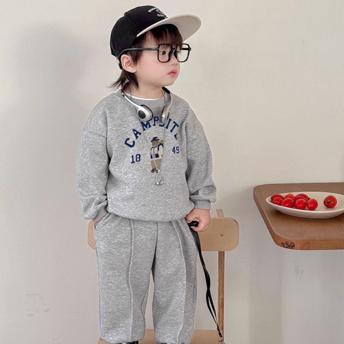 親子ペアルック キャンプベア グレートレーナー