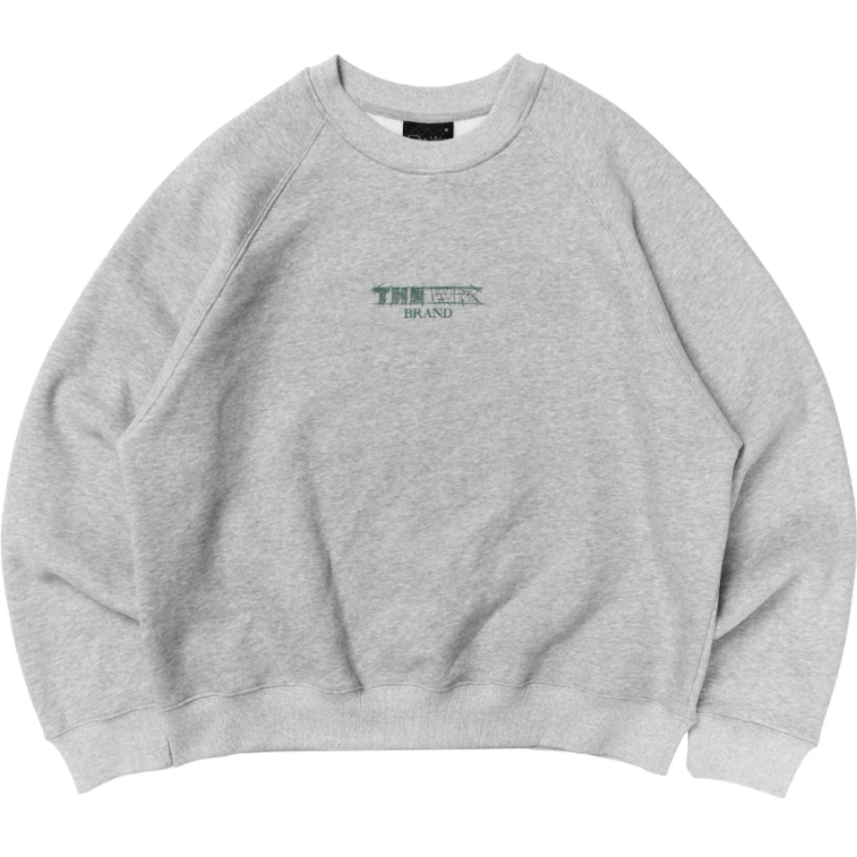 親子ペアルック グリーンロゴ パーカー トレーナー