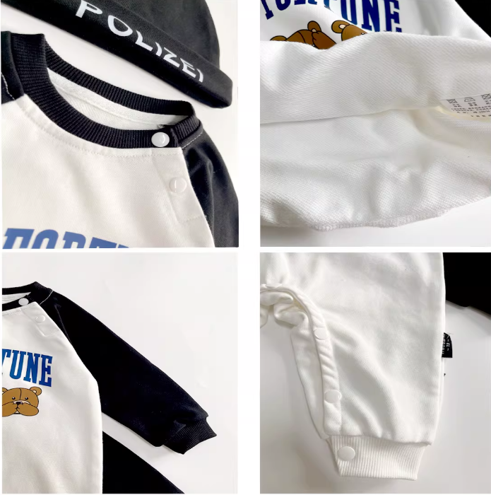 親子ペアルック グッドフォーチュンベアートレーナー