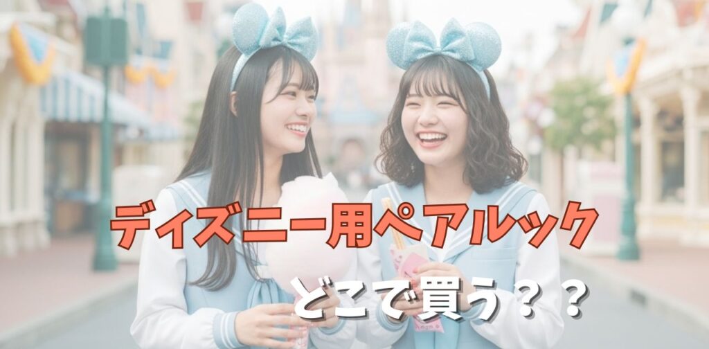 ディズニー用のペアルックはどこで買う？おすすめの購入場所とコーデ紹介