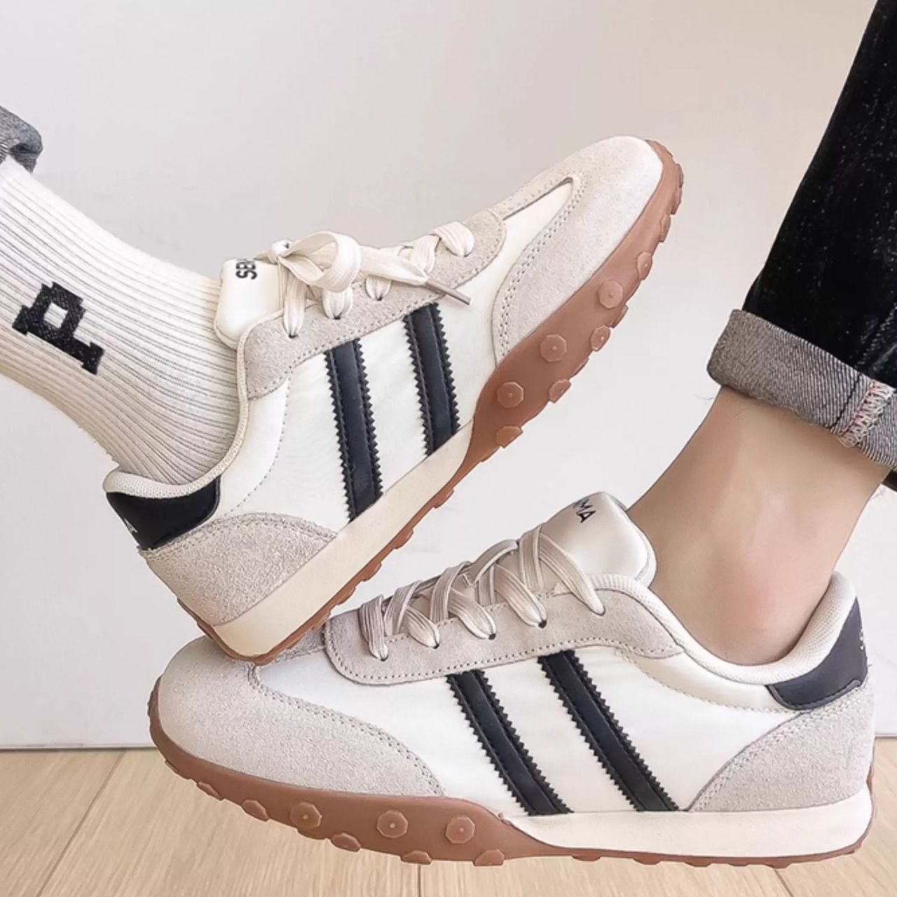 ペアルック Senmade トレーニングシューズ メンズ＆レディース スポーツカジュアル